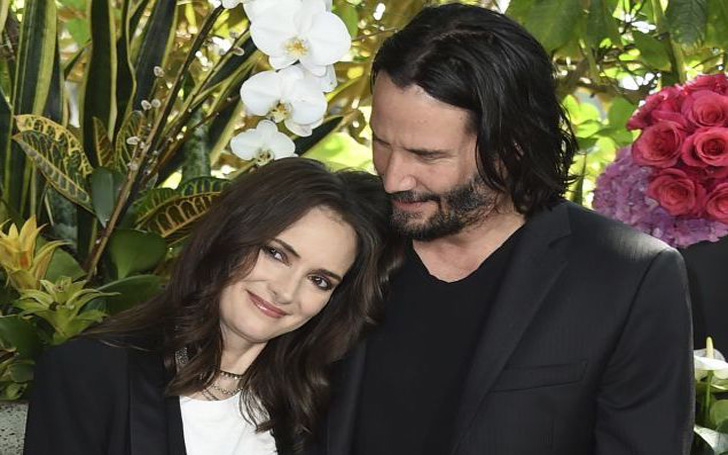 Winona Ryder Wants The World To Be Reminded She's Married To Keanu Reeves